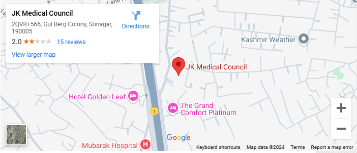 Click to view Srinagar Office location on Google Maps